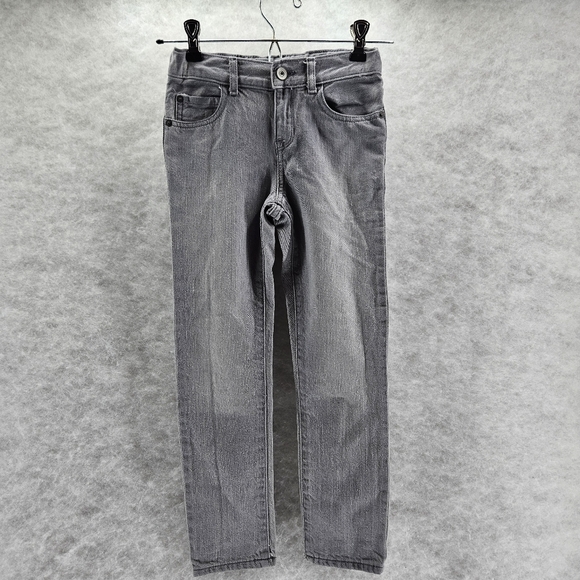 Children's Place‎ Skinny Jeans youth 7 light gray wash 100% Cotton - Picture 1 of 9